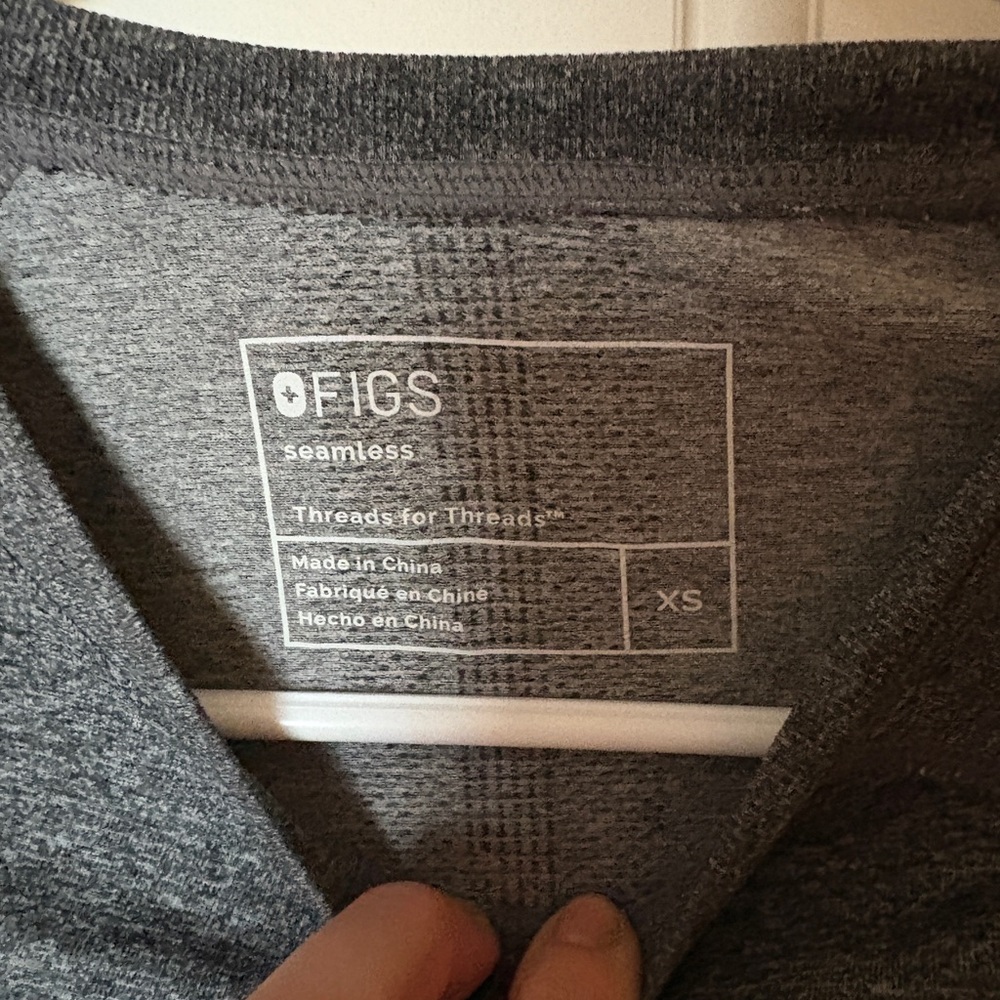Figs performance underscrub grey